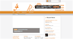 Desktop Screenshot of 4rosasproducciones.com